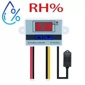 W3005 DC12V AC220V 10A 디지털 습도 컨트롤러 장비 제어 스위치 hygro DC 12V