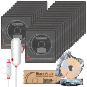 USB 펌프가 포함된 방광 진공 보관 키트, 건조함을 유지하는 3D 프린터 필라멘트 밀봉 백, 32X34cm 크기의 Vacbird 30개