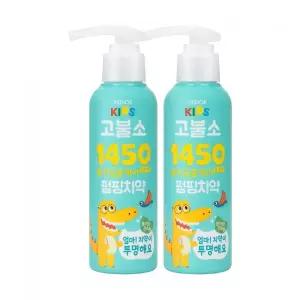 매장정품 PERIOE 키즈 고불소치약 엄마치약이 투명해요 펌핑치약 160g