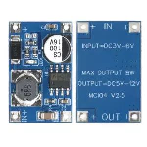 8W USB 입력 DC-DC 3V-6V ~ 12V 3A 컨버터 스텝 업 모듈 전원 공급