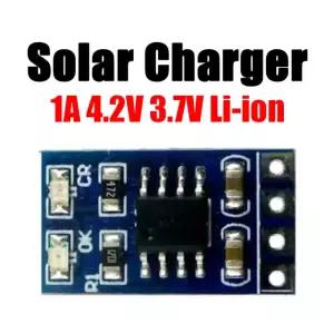 미니 MPPT 태양열 충전기 1A 4.2V 3.7V 리튬 이온 Li-Po 18650 배터리