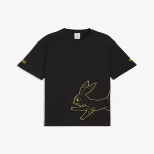 푸마 634914 01 스포츠웨어 데일리룩 X 포켓몬 릴렉스드 그래픽티 블랙 01 61830