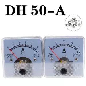 1PCS DH-50 DC 전류계 1A 2A 3A 5A 10A 15A 20A 30A 50A DC 100A(75mV)