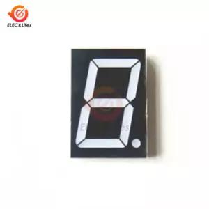 LED 디스플레이, 7 세그먼트 1 자리 디지털 튜브, 적색 공통 음극, 18101AS,
