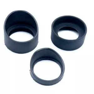 2 개/대 34mm 직경 고무 접안 렌즈 커버 아이 가드 실드 보호 스테레오 현미경 망원경 33mm