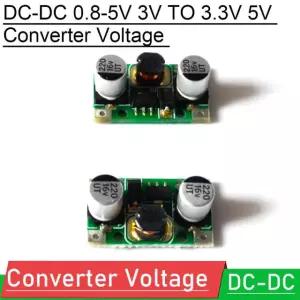 미니 DC-DC 부스트 모듈 0.8-5V 3.3V 5V 200MA 전압 조정 스텝 업 전원 0.8V3.3V TO 3.3V