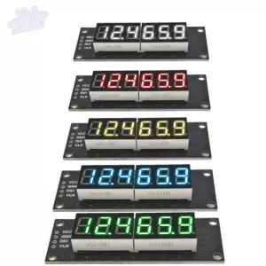TM1637 0.36 인치 LED 디지털 튜브 6 자리 7 세그먼트 디스플레이 제어 모듈, 0.36inch Red