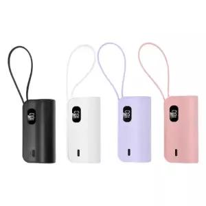 보조베터리 2-in-1 대용량 LED 디지털 디스플레이 휴대용 고속 충전기 외부 배터리 A