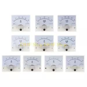 D84F 아날로그 전류 패널 85C1 Amp 전류계 게이지 밀리 암페어 미터 2.5 자동 100A 중국