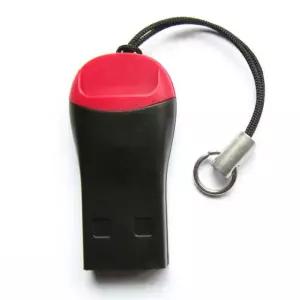노트북용 미니 카드 리더, 마이크로 USB 2.0 SD 플래시 메모리 SDHC 어댑터, 1pcs