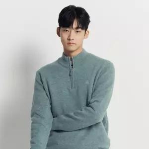 빈폴 멘 베럴비 반집업 니트 라이트 그린 BC5X51C62L 5X51C62L