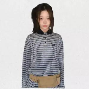 매장정품 코드그라피 CGP 스몰 스퀘어 로고 스트라이프 럭비티-스카이 블루 3764889 1471912