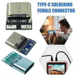 5PCS TYPE 14P 16P 24핀 소켓 데이터 케이블 모듈 USB 고속 TYPEC2