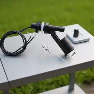 1개 12V-110V 수위 스위치 액체 레벨 센서 PP 플라스틱 볼 플로트 A6