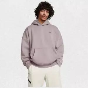 매장정품 언더아머 UNDER ARMOUR 아이콘 헤비웨이트 플리스 워시 오버사이즈 후디 1386552-015 UAMA 145013
