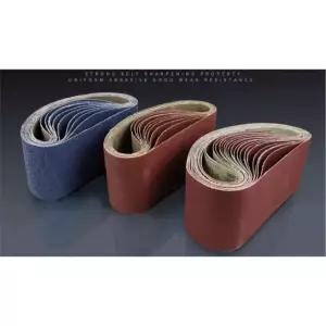 벨트 사포 샌딩 페이퍼 100X610MM A100 24개 세트 연마기 전동 샌더용 소모품 240
