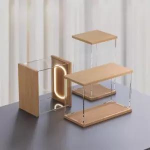 디스플레이 박스 피규어케이스 진열장 자동차 전시 케이스 투명 길이 너비 및 높이 10x10x10cm