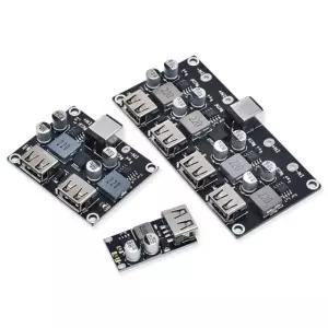 USB QC3 QC2 컨버터 충전 스텝다운 모듈 32V 고속 12V 24V 충전기 9V 1 Channel