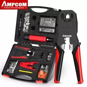 RJ45 LAN 테스터 도구 세트 이더넷 케이블 스트리퍼 45 RJ11 펀치 RJ 다운 AM318 No BOX
