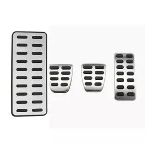 스테인레스 자동차 페달 S1 슬립 보호 자동차페달커버 악셀 브레이크 패드 Rest Pedal