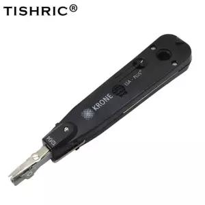 TISHRIC KRONE RJ45 LSA PLUS 통신 전화선 케이블 RJ11 다운 펀치 파란색
