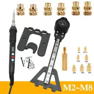 용접턴테이블 황동 열설착 나사 턴테이블 M3X3X4 구리 이식 M3x3x4 2 200pcs