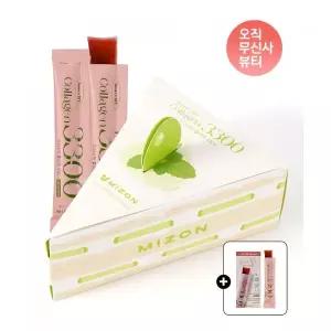 매장정품 MIZON 이너스빗 프리미엄 식물성 비건 먹는 콜라겐 젤리스틱 3300mg 해피 데이 기프트 세트 [28포