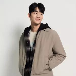 빈폴 멘 논퀼팅 패딩 블루종 카키 BC5X38CP9H 5X389H