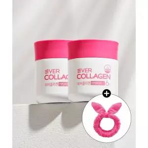 매장정품 EVERCOLLAGEN 인앤업비오틴업 84정(6주) 2병 + 세안밴드