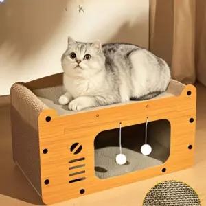 고양이 스크래쳐 숨숨집 하우스