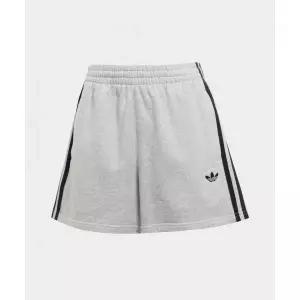 아디다스 ADIDAS 3-스트라이프 숏 팬츠 프렌치 테리 - 그레이:블랙 JW7399 173448