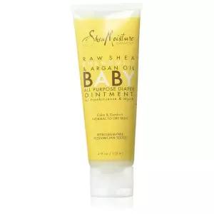 Shea Moisture 로우 시어 카모마일  아르간 오일 베이비 다목적 기저귀 연고 118.3ml4온스 2팩