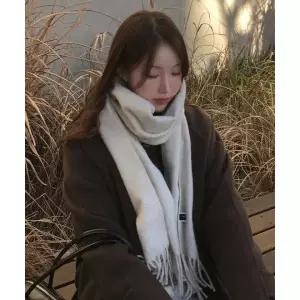 MIND BRIDGE 우먼 ONW울 블렌드 머플러 - 5color MZMF00A6