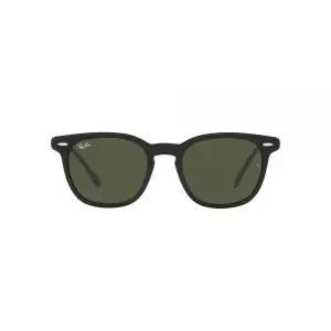 Ray-Ban RB2298 Hawkeye 스퀘어 선글라스, 블랙/그린.