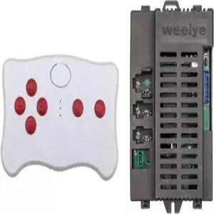 놀이기구를 위한 Weye RX98 24V 24G 블루투스 리모컨 및 수신기 전동 휠 회로 기판 교체 부품을 컨트롤