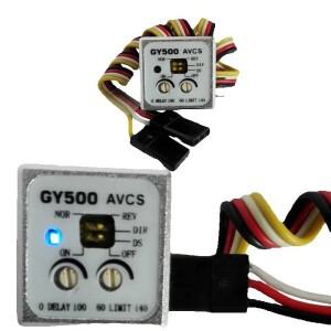GY500 디지털 헬리콥터 자이로-AVCS 테일 잠금 단일 축 RC 450500(진동 방지) 헤딩 홀드 안정기