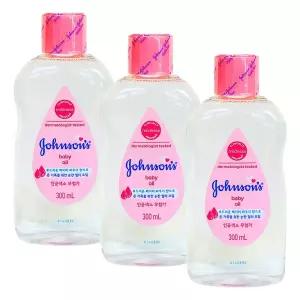 존슨즈 베이비 레귤러 오일 300ml X 3개 아기 아가 목욕 배드타임 출산준비 용품