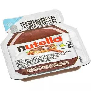 Nutella 누텔라 헤이즐넛 스프레드 포션 컨트롤 팩 15g 120개