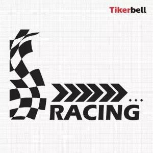 [셀러에이드]티커벨 레이싱01 대형 데칼스티커 TKL-22
