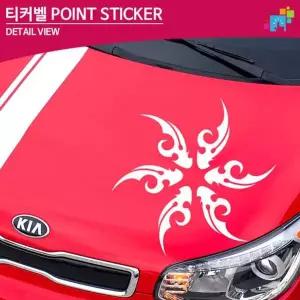[셀러에이드]티커벨 타투1 포인트 데칼스티커 TKP-14