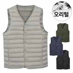 [하프클럽/디바옴므]덕다운 컴팩트 초경량 패딩조끼