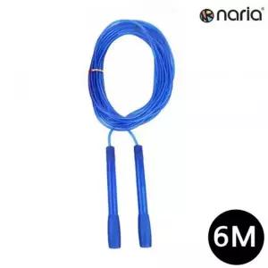 나리아 PVC 단체줄넘기 6M (파랑) 어른줄넘기 줄넘기 운동