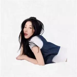 게스 진 여성 자가드 데님 베스트 OQ2D5976 2576728