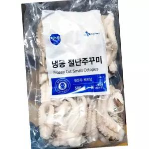 절단 주꾸미 FO L 500g 10개 냉동 해산물 볶음 안주