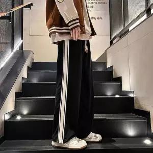 [하프클럽/]남성용 와이드 코듀로이 팬츠 캐주얼 실내복 바지
