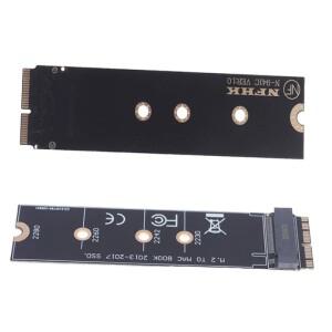 M2 SSD 어댑터 PCIE NVME 컨버터 카드 맥북 호환 에어 프로 2013 년 A1465 A1398 A1502 A1419