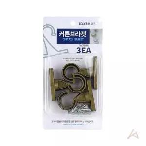 커튼봉고리 옛날 커튼 브라켓 색상랜덤 커튼봉고리
