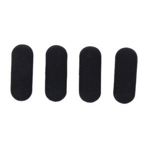 E7440 케이스 커버용 4PCS 교체 하단 검정색 고무 피트 풋 패드