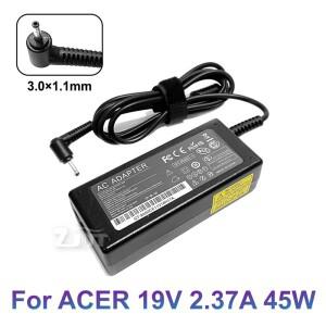 에이서 A13-045N2A S7 S7-392391 V3-371372 V3-371-52PY30FA 용 19V 2.37A 45W 3.0x1.1mm AC 노트북 전원