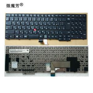 레노버 IBM ThinkPad W540 W550s Edge E531 용  JP 노트북 키보드 백라이트 없음